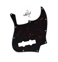 KAISH 4 String Jazz Bass J Bass Pickguard for USA Standard Fender J Bass