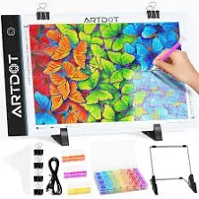 ARTDOT A4 LED Light Pad for Diamond Painting