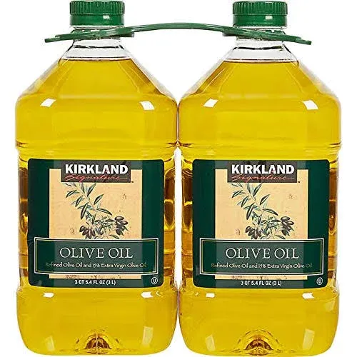 Kirkland Signature Pure Olive Oil - 2 pack, 3 L bottles