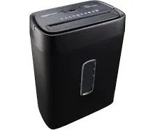 12-Sheet Cross Cut Paper &amp; Credit Card Shredder Heavy Duty Office 4.8-Gallon Bin