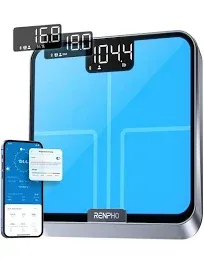 Renpho Smart Scale for Body Weight with Customize Scale Colors Rechargeable