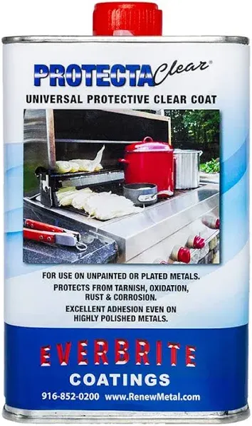 16 Oz. Clear, Protective Coating for Metal (Pint)