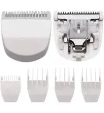 2 Pack Professional Peanut Clipper/Trimmer Snap On Replacement Blades #2068-300 - Compatible with Wahl Peanut Hair Clipper/Trimmer, White