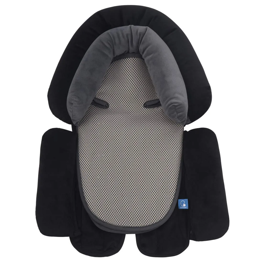 COOLBEBE Upgraded 3-in-1 Baby Head Neck Body Support Pillow