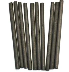 Eisco Labs Pack of 10 Carbon Rod Electrodes - 100 x 5mm