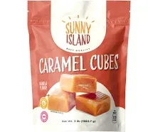 Sunny Island Vanilla Caramel Cubes Candy