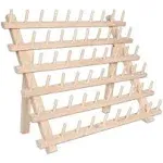 June Tailor 60-Spool Wooden Thread Rack