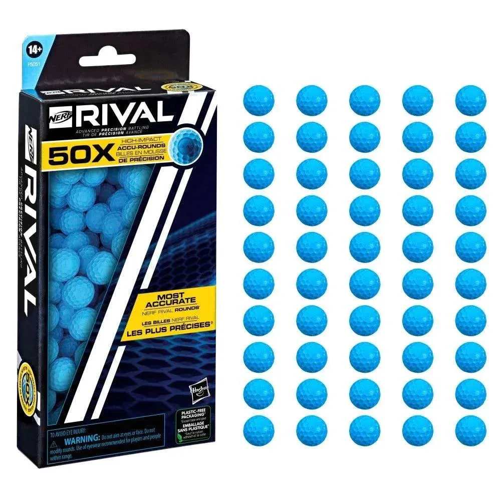 Nerf Rival 50 Accu-round Refill, Includes 50 Nerf Rival Accu-Rounds, The Most