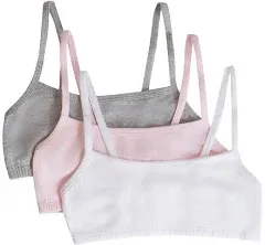 Fruit of the Loom Girls' Spaghetti Strap Sports Bra