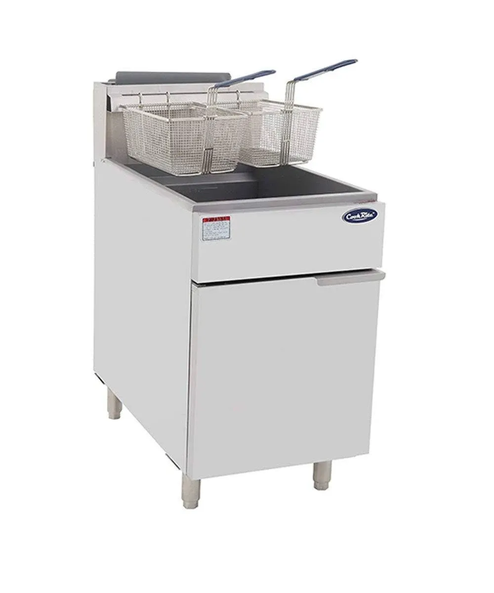 Atosa ATFS-75-LP 75 POUND DEEP FRYER PROPANE 21&#034; WIDE