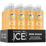 Sparkling Ice Orange Mango Zero Sugar Sparkling Water 17 fl oz Bottles (12-Pack)