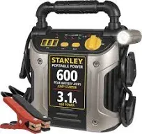 Stanley 300 Amp Car Instant  Starter Auto Jumper Battery Portable Energy Power