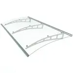 Advaning Pa Series Door Awning - Clear - 79x35 Inches