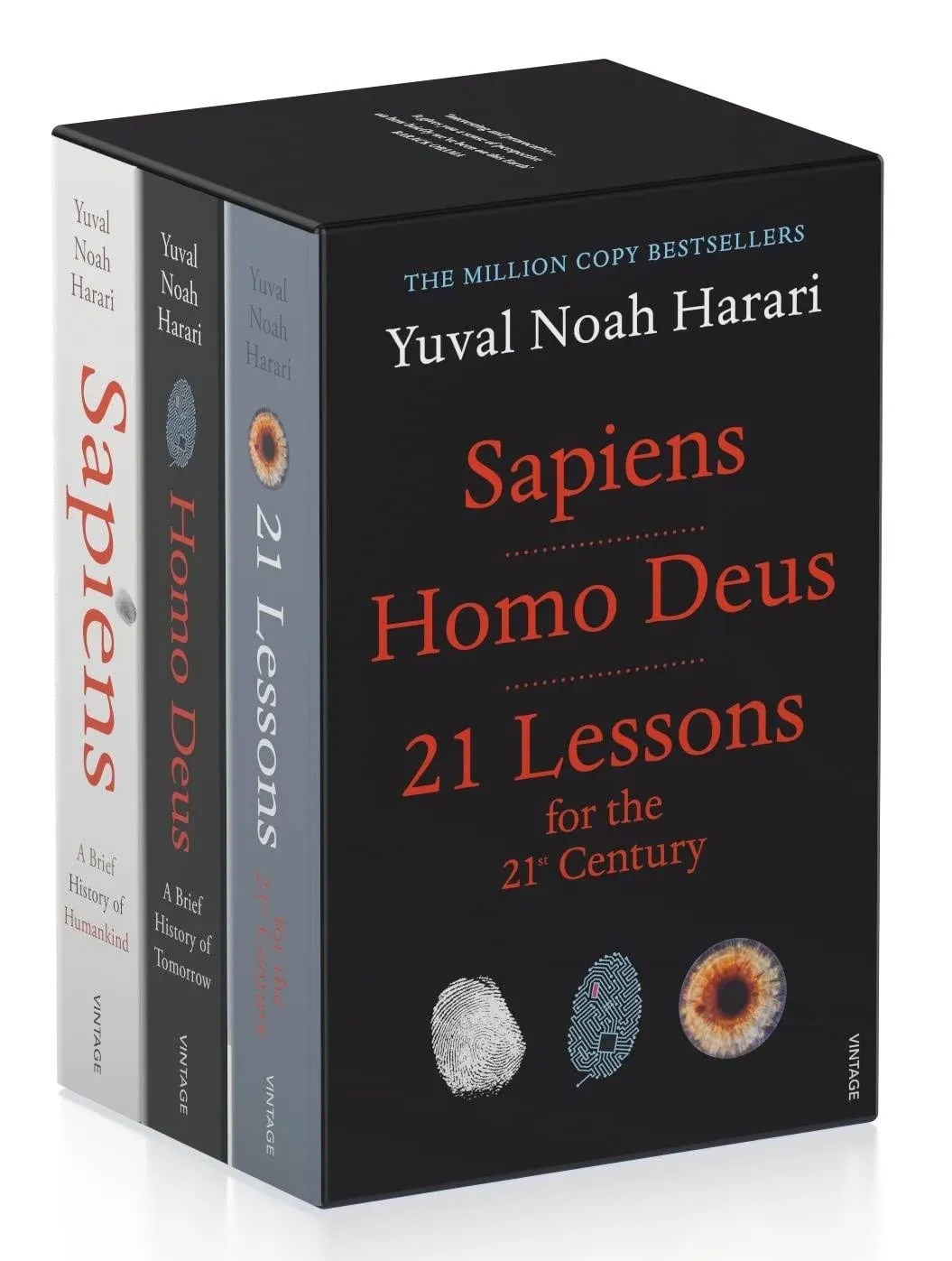 Yuval Noah Harari 3 Books Collection Set (Sapiens, Homo Deus, 21 Lessons for the 21st Century)