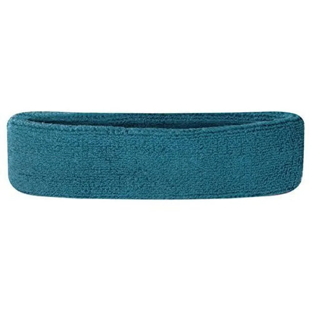 Suddora Adult Solid Color Sweatband Headband