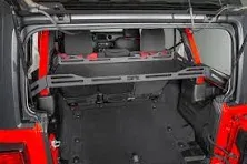 Body Armor 4X4 Interior Cargo Rack 2007-23 Jeep Wrangler JK JL Unlimited 4-Door