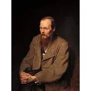 PAINTING PORTRAIT PEROV AUTHOR FYODOR DOSTOYEVSKY ART PRINT POSTER HP1761