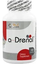 RLC Labs A-Drenal Dietary Supplement 120 Count