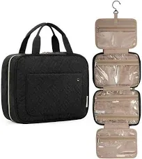 Toiletry Bag Travel Bag with Hanging Hook, Water-Resistan<wbr/>t Makeup Cosmetic Bag T