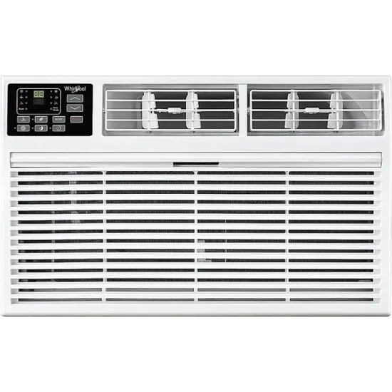 Whirlpool - 14,000 BTU 230V Through the Wall Air Conditioner - White