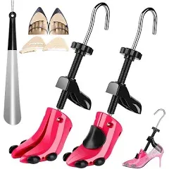 JJDPARTS Shoe Stretcher, Pair 4-Way High Heel for Women Us Size 4-10(rose) 