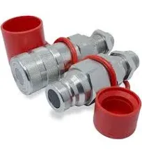 MechanicSurplus.com Flat Face Hydraulic Quick Connect Male Coupler