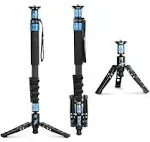 Sirui P-325FL Camera Monopod, 66.9” Lightweight Carbon Fiber Photo Video