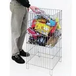 HUBERT Adjustable Wire Compact Dump Bin