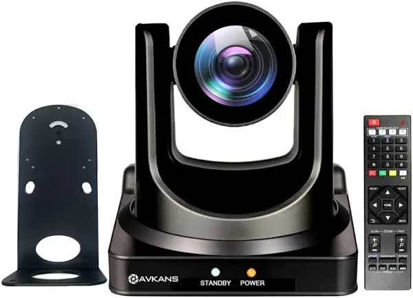 AVKANS NDI Camera, 20X Optical PTZ Camera with Simultaneous 