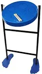 Panyard Jumbie Jam Steel Drum with Z-Stand - Silver