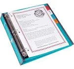 Staples Better 1-Inch D 3-Ring View Binder, Teal (13466-cc)