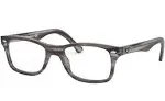 Ray Ban RX5228F Eyeglasses - 8055 Striped Grey