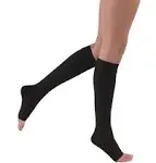 Jobst Relief 15-20 mmHg Open Toe Knee High / Small / Petite / Black