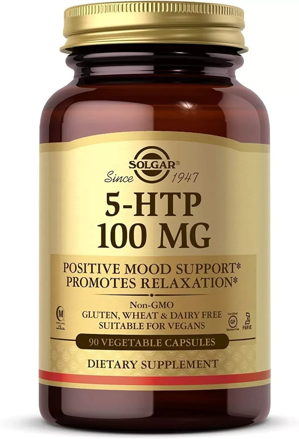 Solgar 5-HTP 100 mg 90 Vegetable Capsules