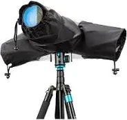 Professional Waterproof Camera Rain Cover Rain Coat for Canon Nikon Sony Fujifilm and More Dslr Mirrorless Cameras