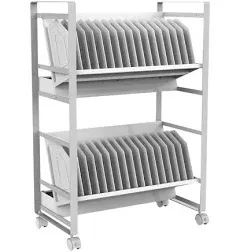 Luxor LOTM32 32 Tablet/Chromebook Open Charging Cart