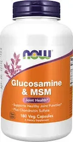 Now Glucosamine & Chondroitin with MSM