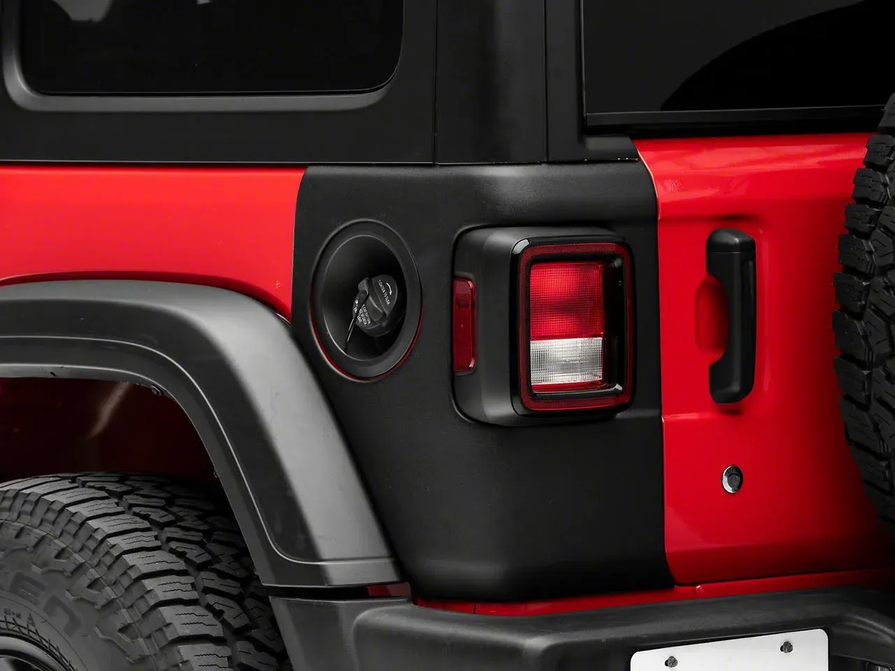 Bushwacker Trail Armor Rear Corners for Jeep Wrangler JL