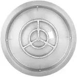 VEVOR 19 inch Round Drop-In Fire Pit Pan Stainless Steel Fire Pit Burner YXQRSHKP19INH2HWWV0