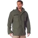 Rothco Vintage M-65 Field Jacket Medium Olive Drab Tactical Outdoor Apparel