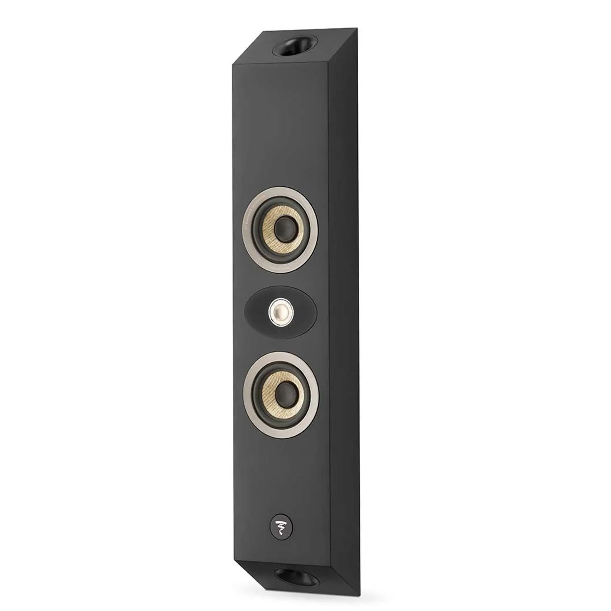 Focal FONWALL301-BK Bass-Reflex 2-Way On-Wall 301 Loudspeaker - Black