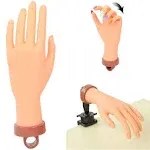 Nail Practice Hand for Acrylic Nails, Mannequin Hands for Nails Practice, Fle...