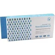 Complete Total Only Cholesterol Test, 2 Tests, Quick, Simple & Easy-to-Use, Clear Easy to Read Results, Detects Cholesterol Levels in Your Blood