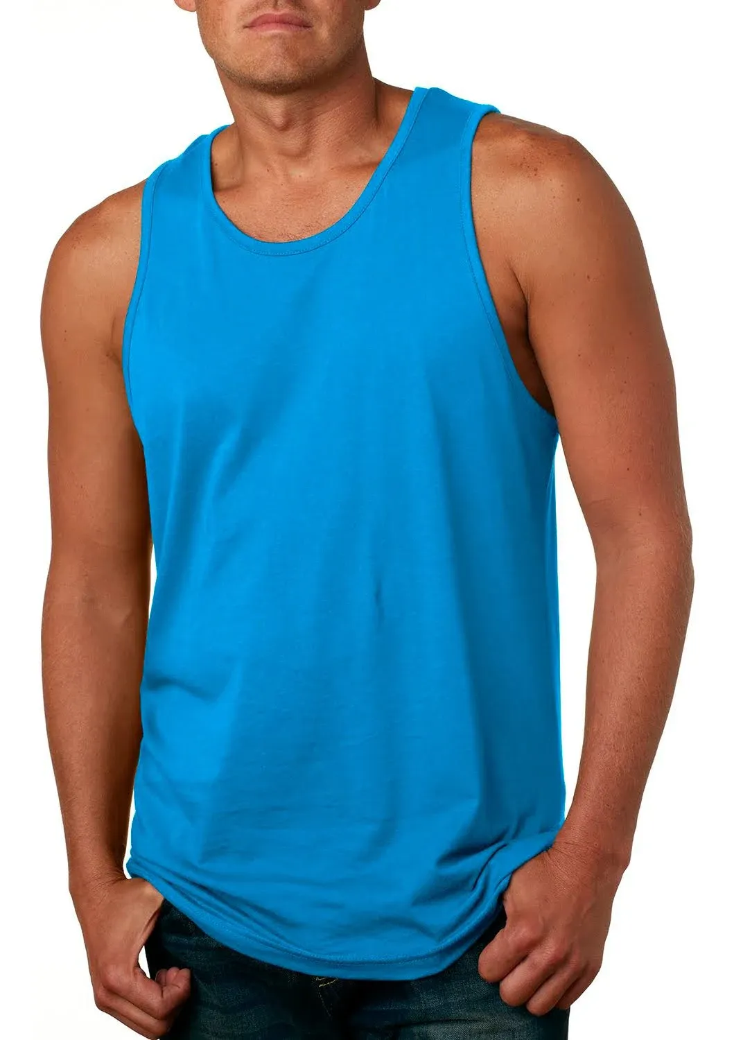 Next Level 3633 - Men's Cotton Tank Black M