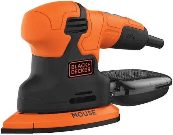 Black+Decker Mouse Corded 1.2 amps Detail Sander