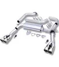 Borla 14555 Cat-Back 3" Adjustable System Exhaust