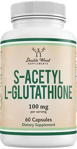 Double Wood Supplements S-Acetyl L-Glutathione Capsules