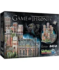 Game of Thrones (GoT)  The Red Keep 3D Jigsaw Puzzle WREBBIT