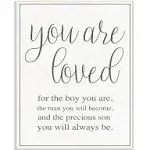 Stupell Home Decor You Are Loved Wall Plaque Art, 12.5X18.5