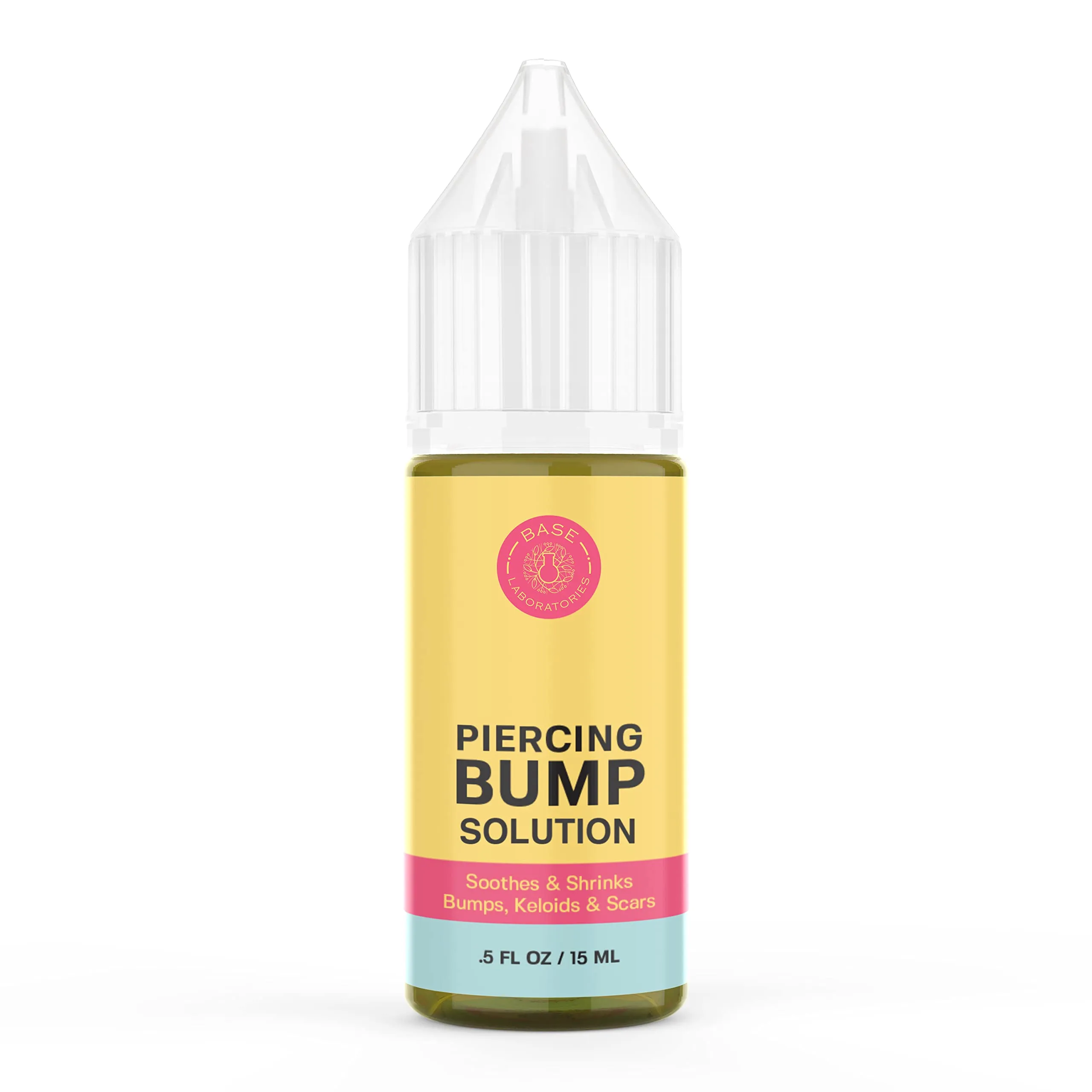 Base LABORATORIES Piercing Bump & Keloid Bump Removal Solution Soothing Piercing Aftercare